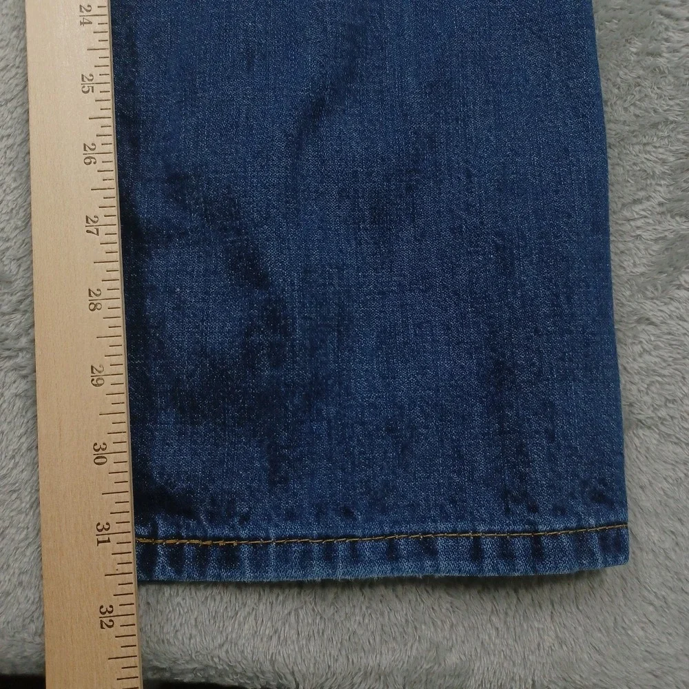Levis 514 Jeans Mens 32x32 Blue Denim Casual Straight Fit Modern Pockets